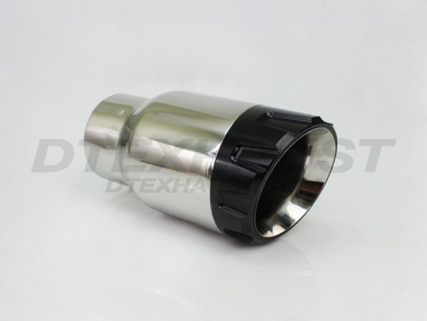 Different Trend Stainless Steel w/ Anodized Alum 3″ Double Wall Closed Outer Casing W/ Black Anodized Aluminum Bi DT-24167A