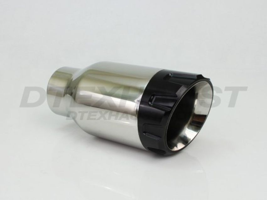 Different Trend Stainless Steel w/ Anodized Alum 3.5″ Double Wall Closed Outer Casing W/ Black Anodized Aluminum DT-24167B