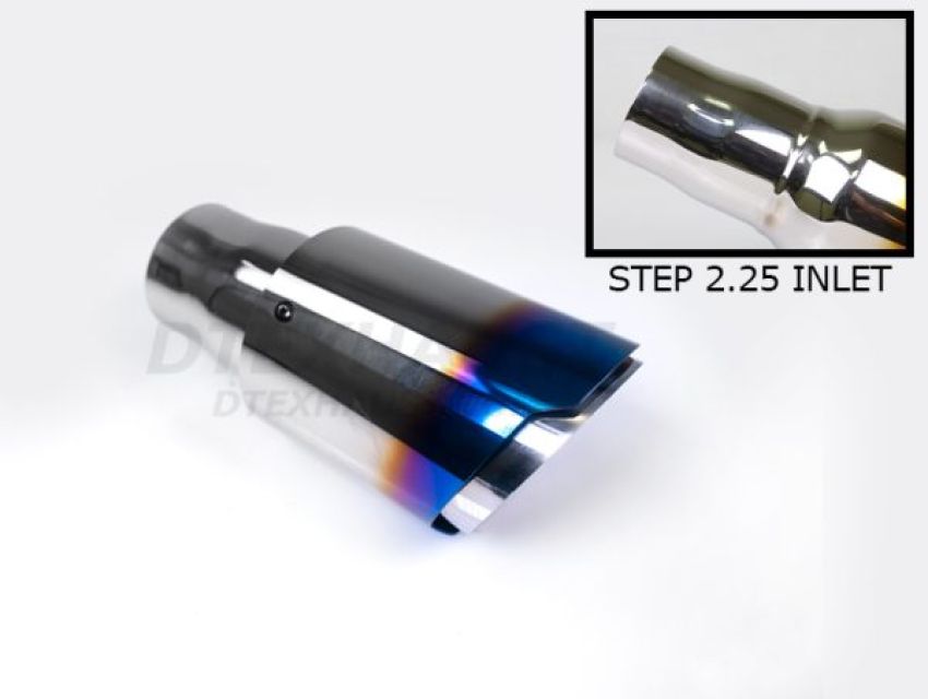 Different Trend Blue Flame 3.50″ Double-layer Angle Blue-flame DT-24170BF