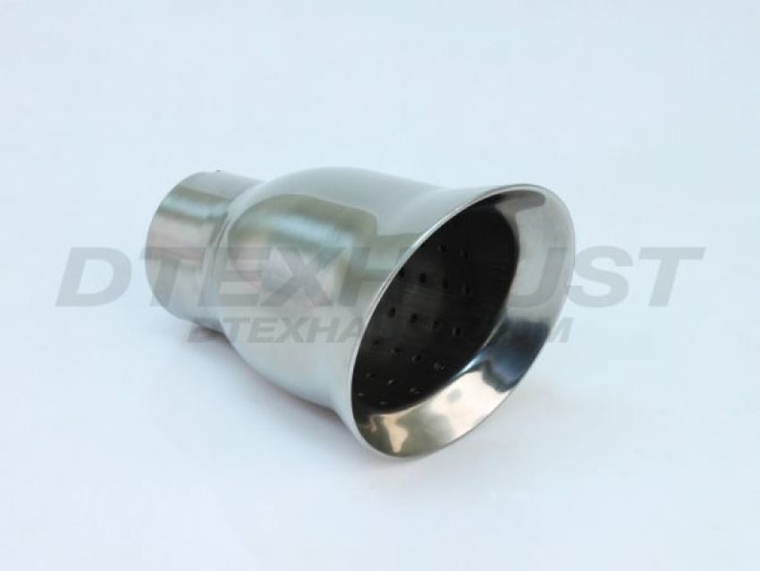 Different Trend Hi-Polished Tips 4″ Resonated Angle Cut Bell Tip DT-24175
