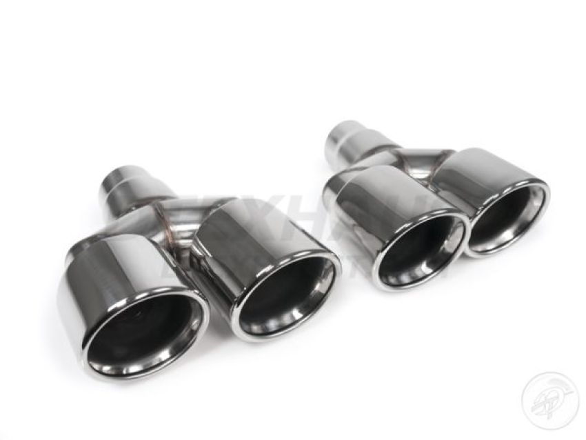 Different Trend Hi-Polished Tips 3.50″ Dual Rolled Angle Double-wall Driver Side DT-24179L
