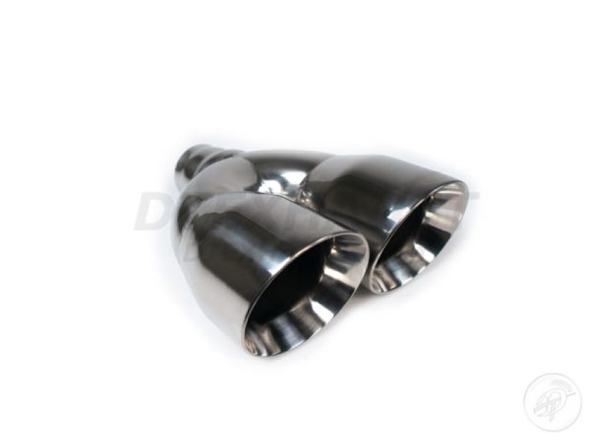 Different Trend Hi-Polished Tips 4″ Dual Double Wall Angle, I.d. 2. 1/4″ DT-24188