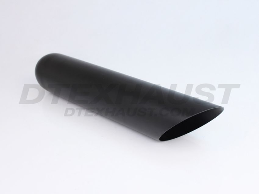 Different Trend Black Powder Coated 3.5″x18″ Rolled Angle DT-253518ABK