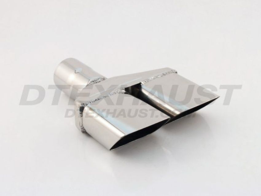 Different Trend Vintage Right Behind Bumper Challenger Dual Tip DT-25073R