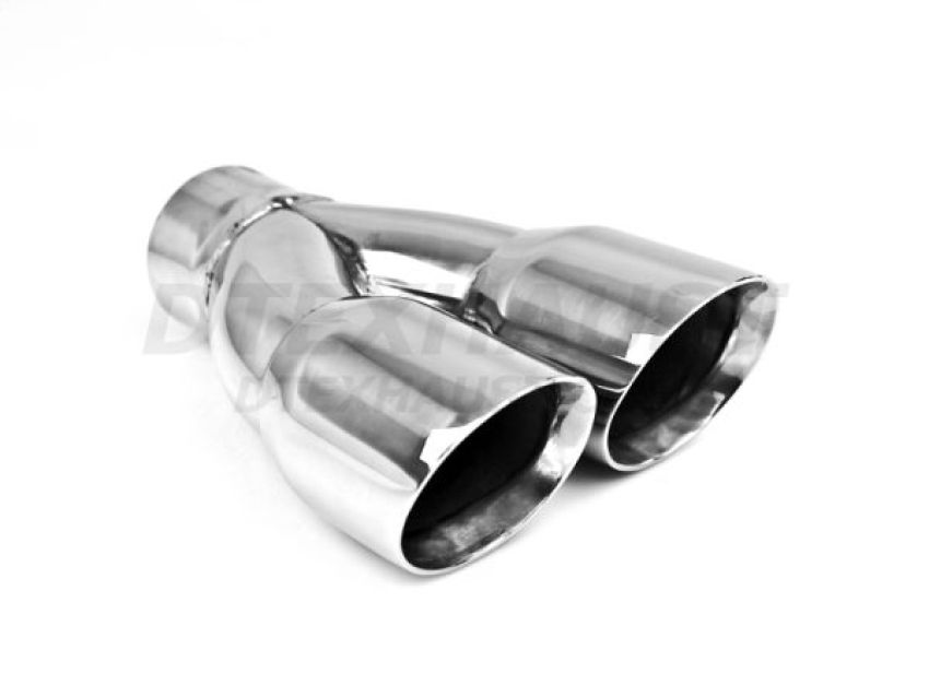 Different Trend Hi-Polished Tips Dual 3″ Double Wall Angle DT-30083
