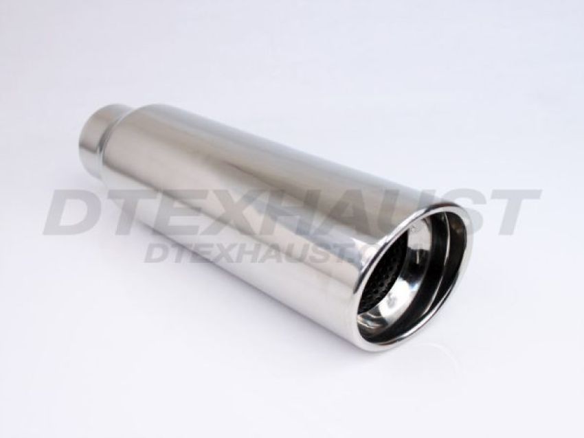Different Trend Hi-Polished Tips 4″x14.5″ Resonator Tip DT-25118RSL