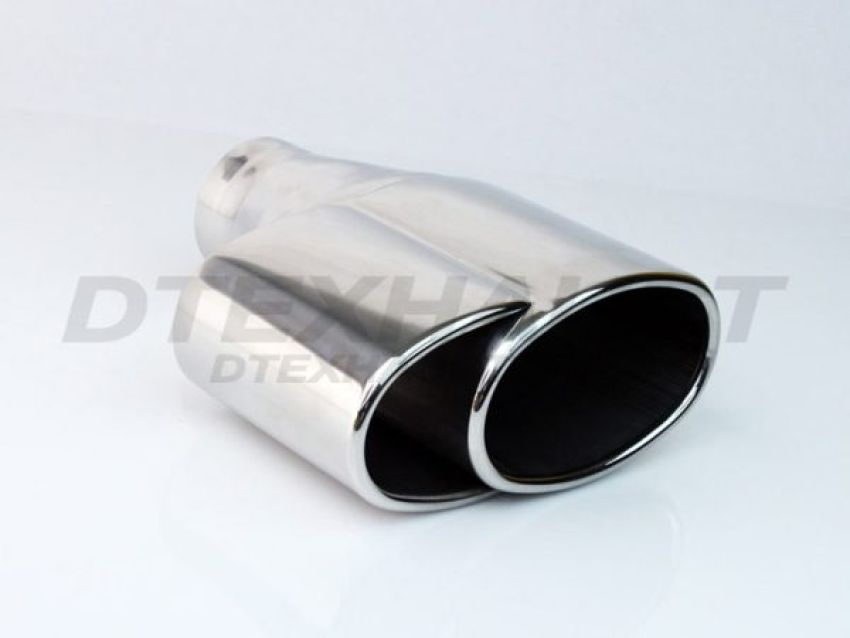Different Trend Hi-Polished Tips Dual Oval Round Single Wall Rolled Edge DT-25200
