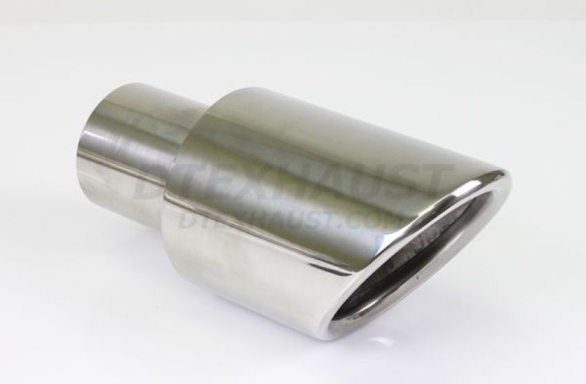 Different Trend Hi-Polished Tips 4″ Double-wall Rolled Edge Angle Tip DT-25201