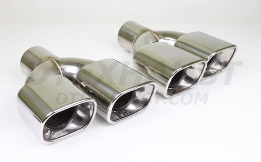 Different Trend Hi-Polished Tips Parallel Dual Rectangle Resonate Rolled Angle Driv DT-25218L