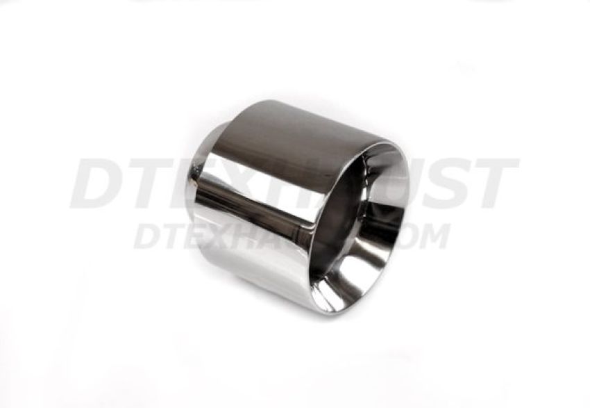 Different Trend Hi-Polished Tips 304 Ss Polish Double Wall Straight Cut Tip DT-25315