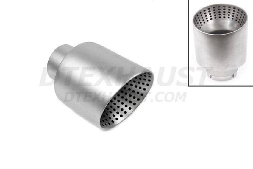 Different Trend Matte Grey Exhaust Tips Matte Grey 3.5″ Exhaust Tips DT-25327BMG
