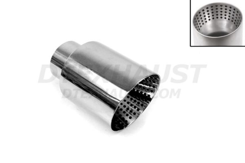 Different Trend Hi-Polished Tips 4″ Polished Exhausted Tips DT-25327C
