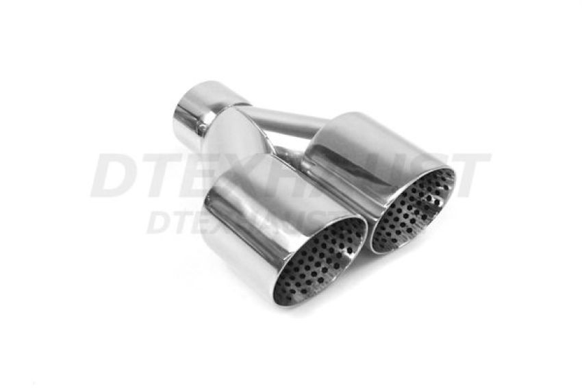 Different Trend Hi-Polished Tips Dual 4” Polished Exhaust Tip DT-25330C