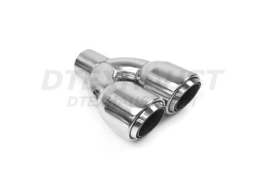 Different Trend Hi-Polished Tips Dual Polished Exhaust Tips DT-25332