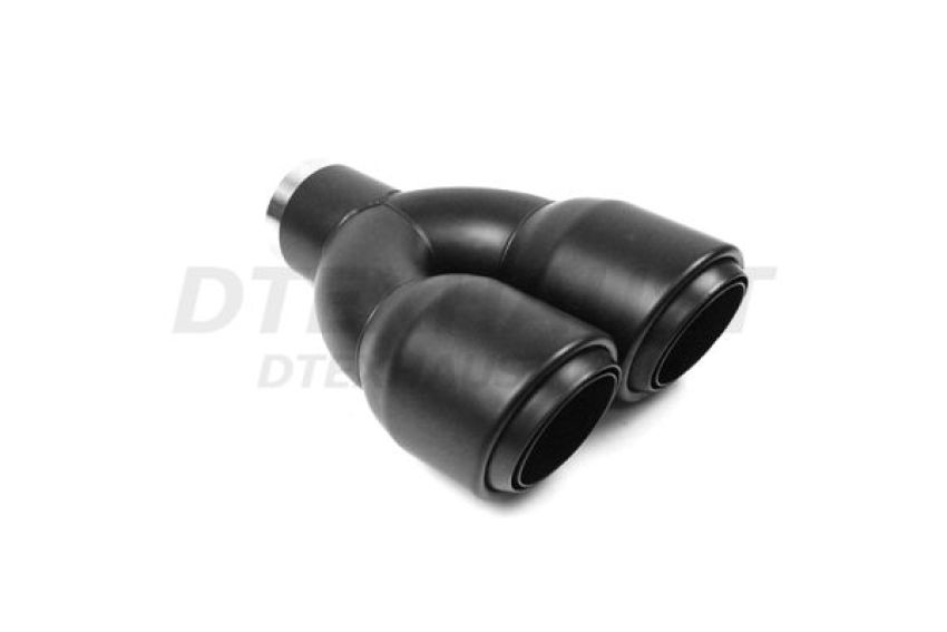 Different Trend Black Powder Coated Dual 3.5″ Exhaust Tip DT-25332BK