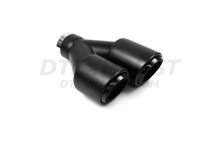 Different Trend Black Powder Coated Dual 3.5″ Exhaust Tips Driver Side DT-25333LBK