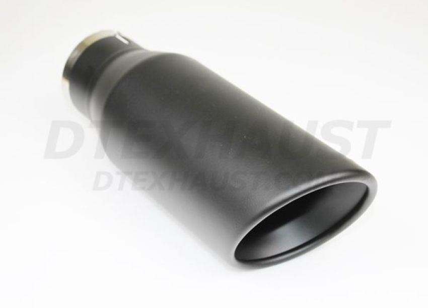 Different Trend Black Powder Coated 4″ Double Wall Rolled Edge Angle: Id: 2 3/4″ DT-27301BK