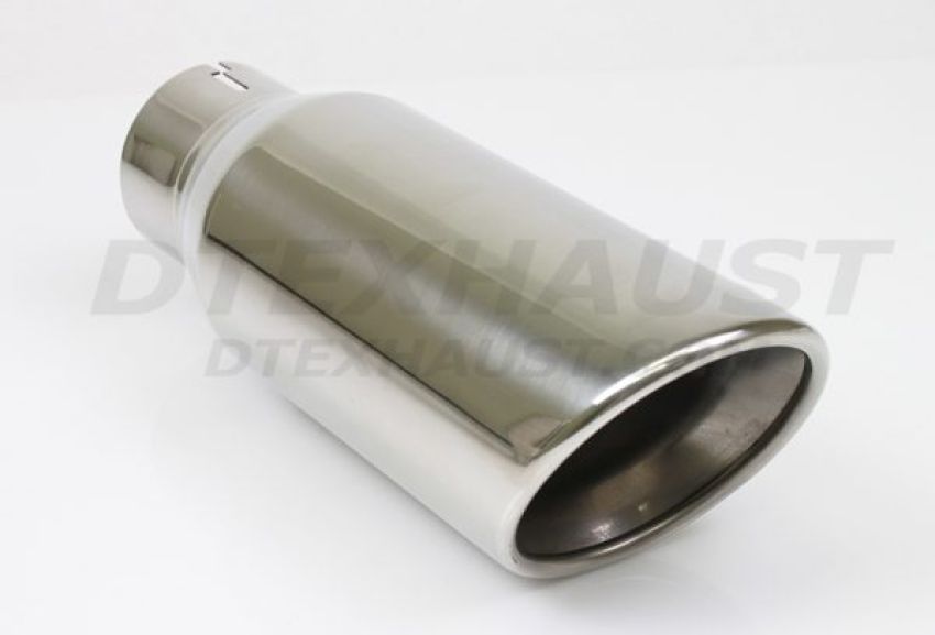 Different Trend Hi-Polished Tips 4″ Double Wall Rolled Edge Angle: Id: 2 3/4″ DT-27300
