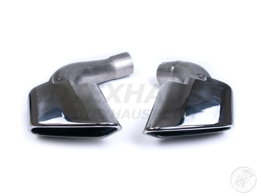 Different Trend Hi-Polished Tips 6.80″ * 3.10″ Rectangular Tip, Passenger Side DT-30204R