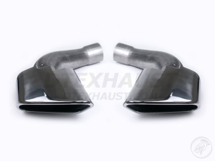 Different Trend Hi-Polished Tips 6.90″ * 3.10″ Rectangular Tip, Passenger Side DT-30205R