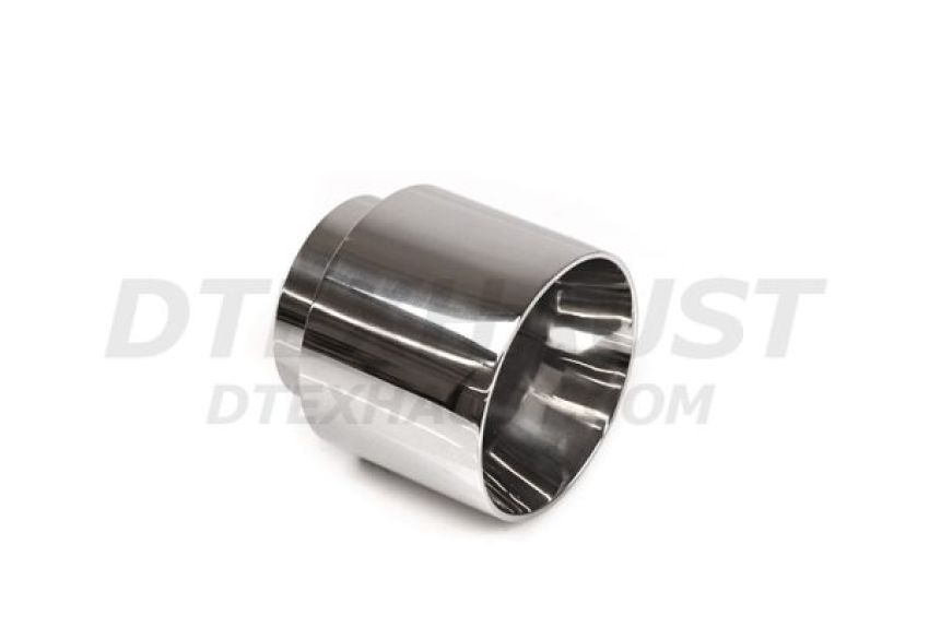 Different Trend Hi-Polished Tips 304 Ss Polish Double Wall Straight Cut Tip DT-30315