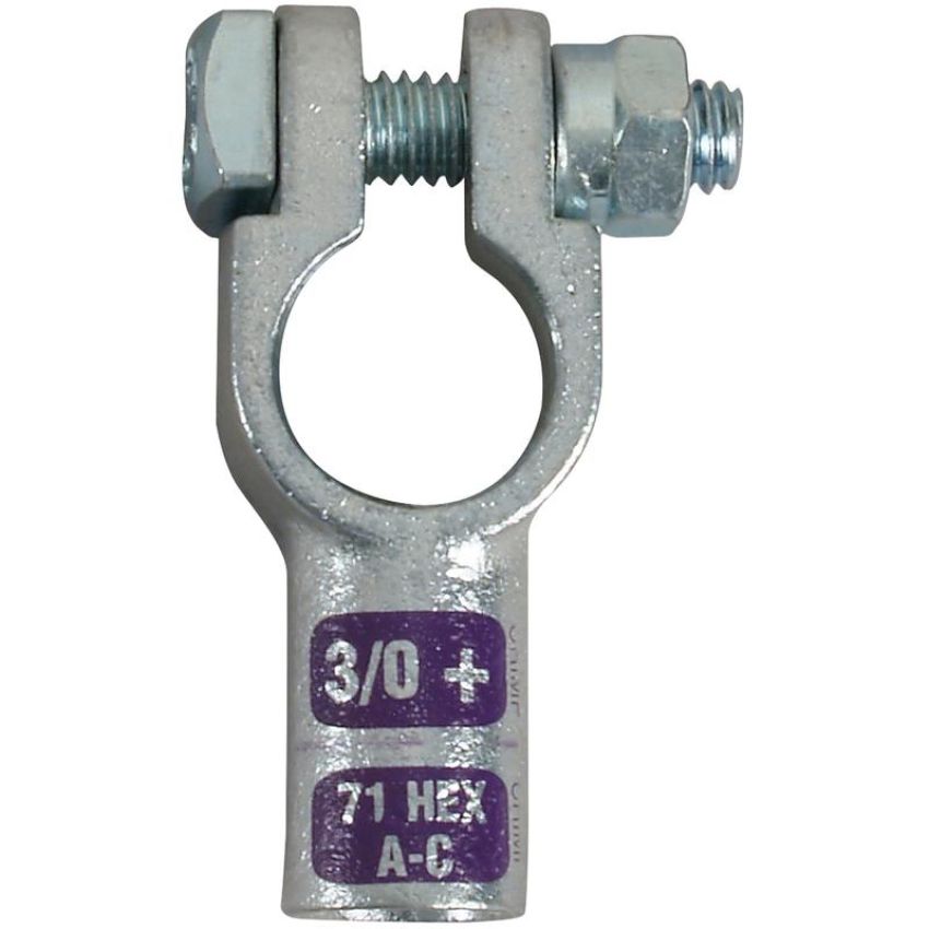 Deka 05368 Straight Crimpable Battery Terminals