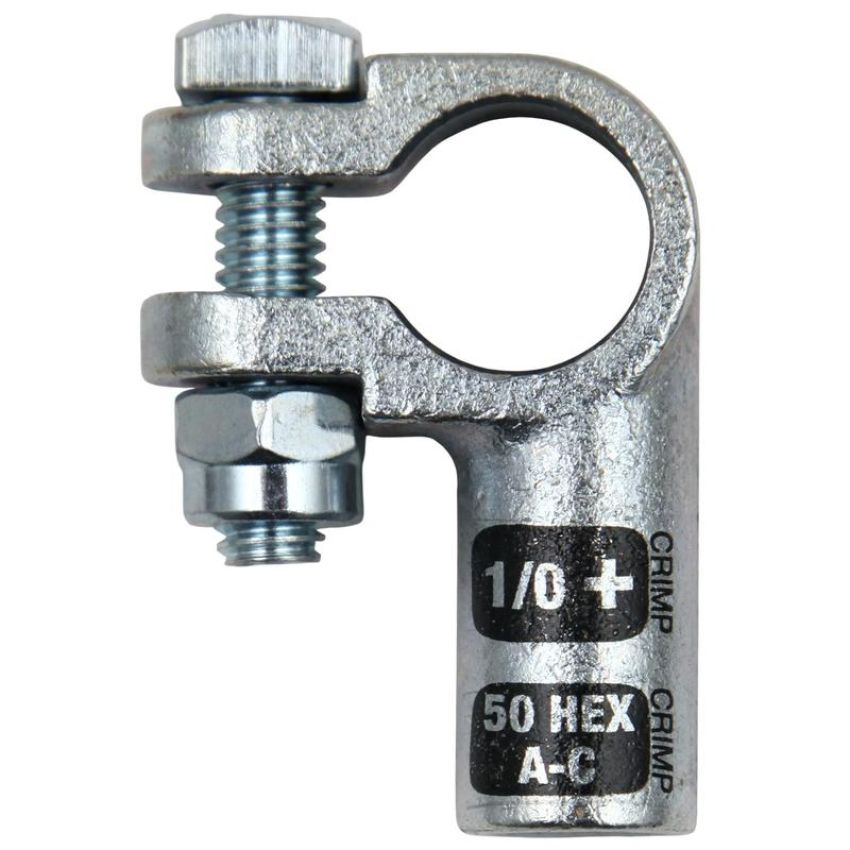 Deka 05388 Left Elbow Crimpable Battery Terminals