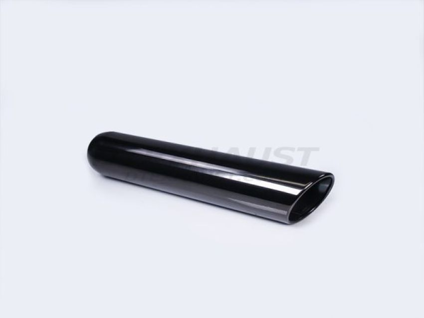 Different Trend Black Chrome Look 4″x 12″ Rolled Angle DT-244018RBL