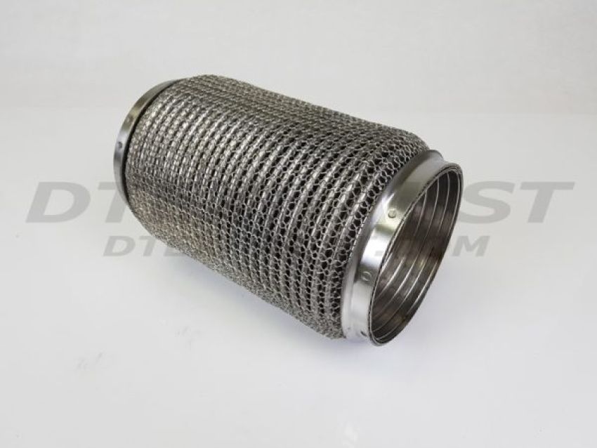 Different Trend Stainless Mesh 8″ Interlock Flexible Pipe, Id 4.0″ Blank DTF-14008BI