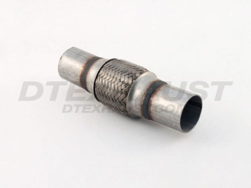 Different Trend Stainless Steel Flexible Pipe 4″ Double Braided Flexible Pipe With Nipple, I.d. 1.75″ DTF-1704N
