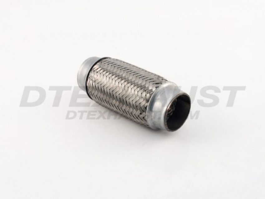 Different Trend Stainless Steel Flexible Pipe 6″ Double Braided Flexible Pipe, I.d. 1.75″, Blank DTF-1706B