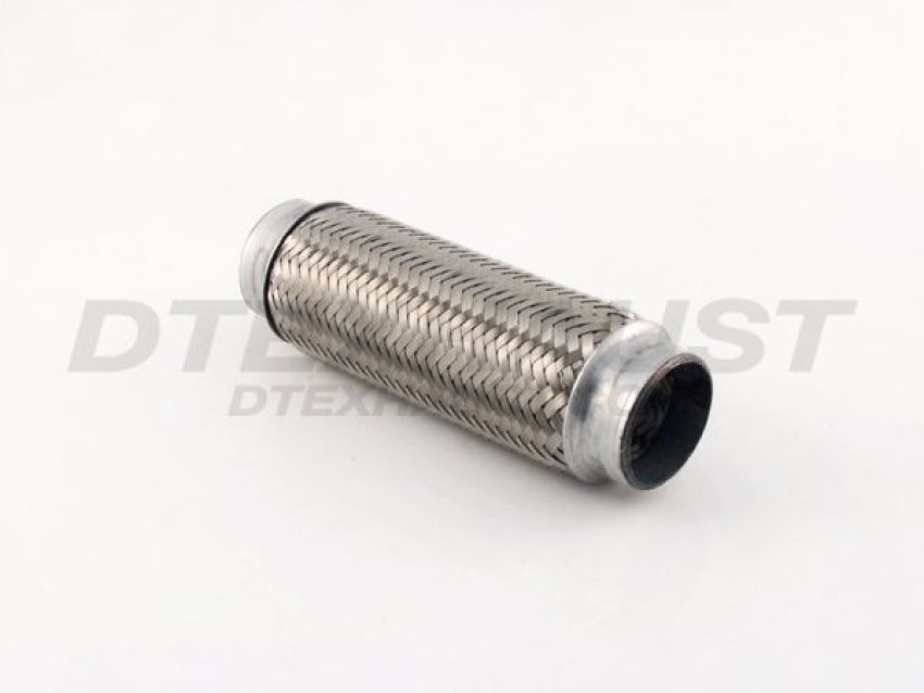 Different Trend Stainless Steel Flexible Pipe 8″ Double Braided Flexible Pipe, I.d. 1.75″, Blank DTF-1708B