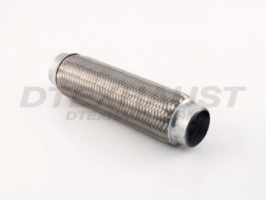 Different Trend Stainless Steel Flexible Pipe 10″ Double Braided Flexible Pipe, I.d. 1.75″, Blank DTF-1710B