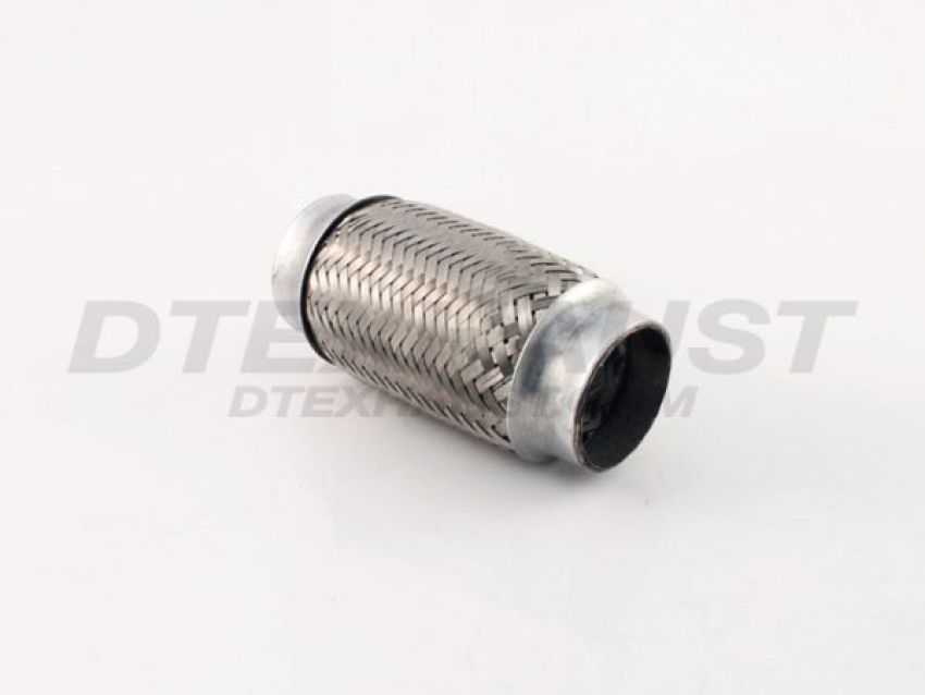 Different Trend Stainless Steel Flexible Pipe 6″ Double Braided Flexible Pipe, I.d. 2″, Blank DTF-2006B