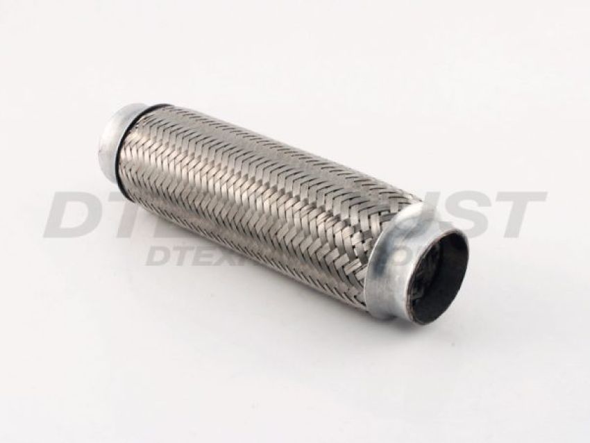 Different Trend Stainless Steel Flexible Pipe 10″ Double Braided Flexible Pipe, I.d. 2″, Blank DTF-2010B