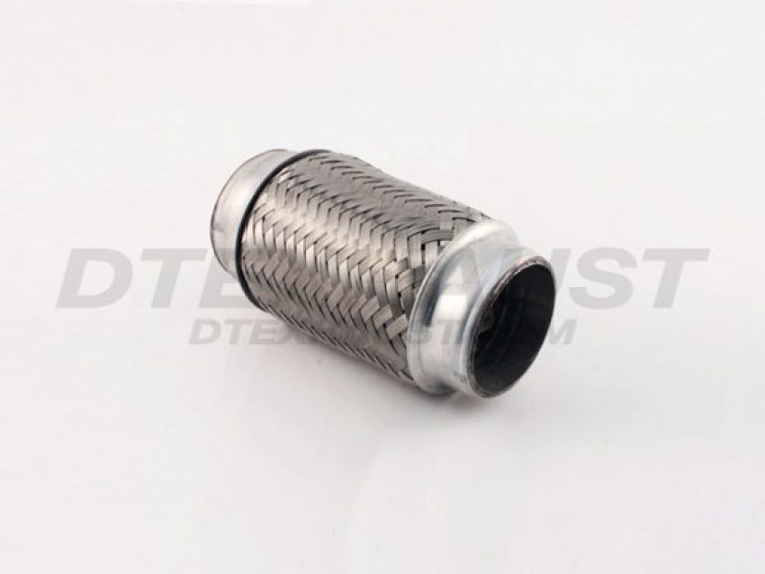 Different Trend Stainless Steel Flexible Pipe 6″ Double Braided Flexible Pipe, I.d. 2.25″, Blank DTF-2406B