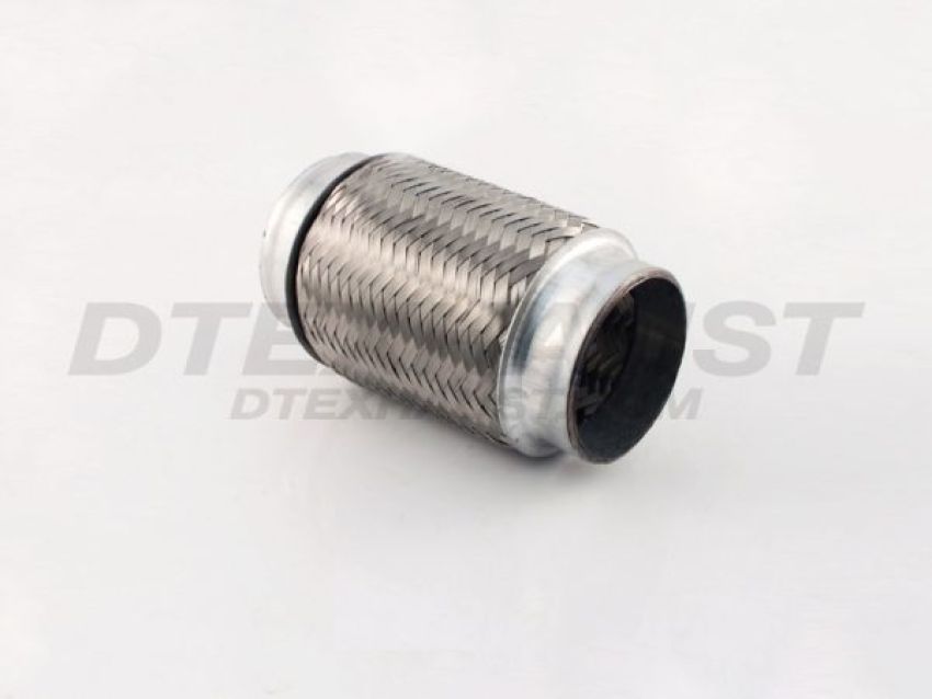 Different Trend Stainless Steel Flexible Pipe 6″ Double Braided Flexible Pipe, I.d. 2.5″, Blank DTF-2506B