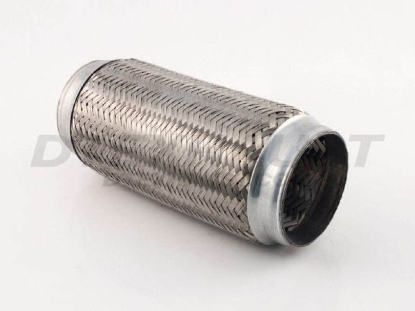 Different Trend Stainless Steel Flexible Pipe 10″ Double Braided Flexible Pipe, I.d. 3.5″, Blank DTF-3510B