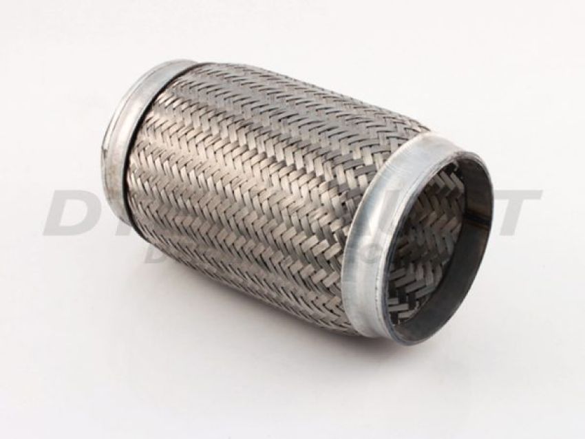 Different Trend Stainless Steel Flexible Pipe 10″ Double Braided Flexible Pipe, I.d. 4″ DTF-4010B