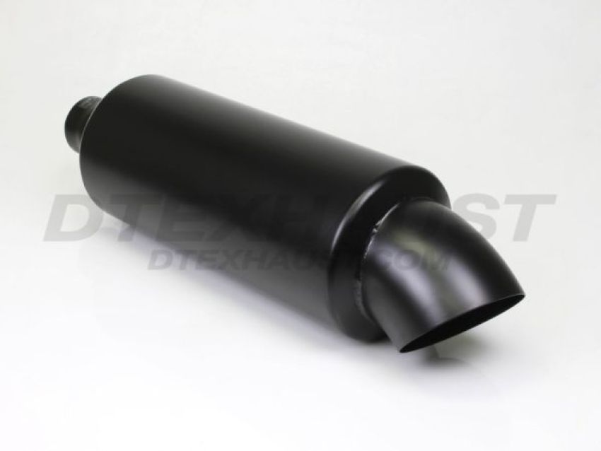 Different Trend Black Powder Coated 6″ Round Turndown DTM-150BK