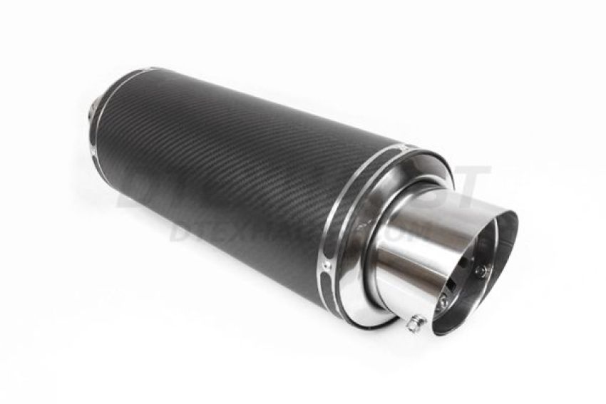 Different Trend Black Carbon Fiber Adjustable Silencer DTM-202BK