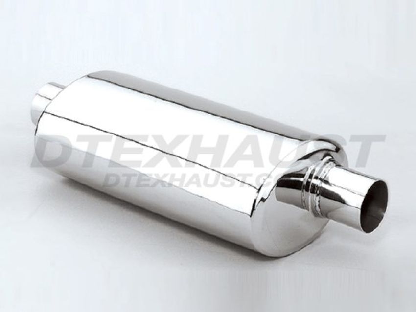 Different Trend Hi-Polished Mufflers 2.25″ Center / Offset Center DTM-24103FC