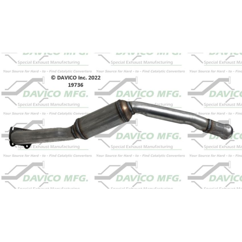Davico Mfg 19736 Direct Fit Catalytic Converter