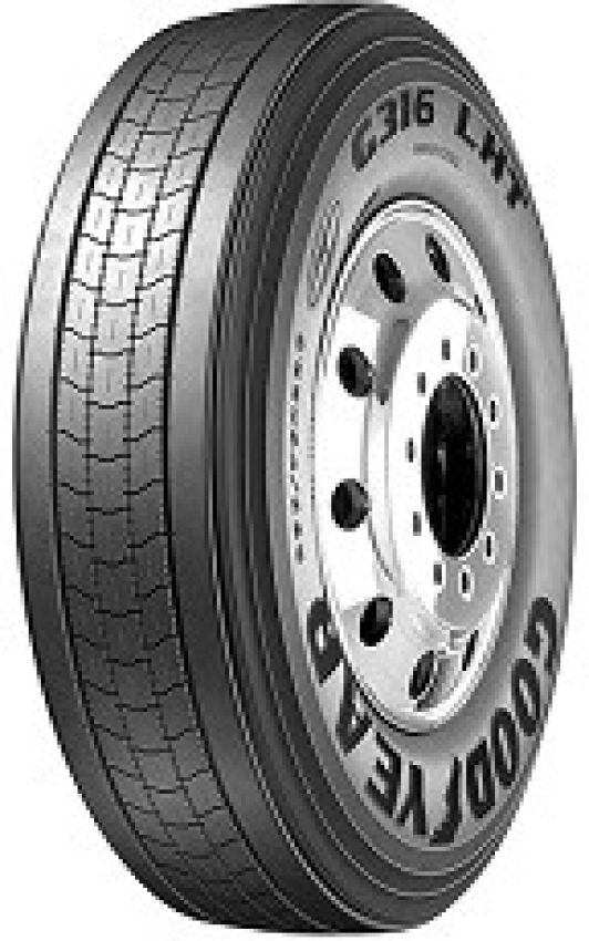 GOODYEAR G316 LHT Duraseal + Fuel Max R22.5