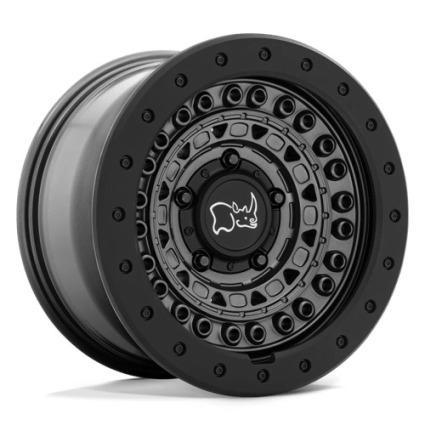 BLACK RHINO HARD ALLOYS BARRICADE 17X8.5 5X5.0 71 GUN-BLK -18