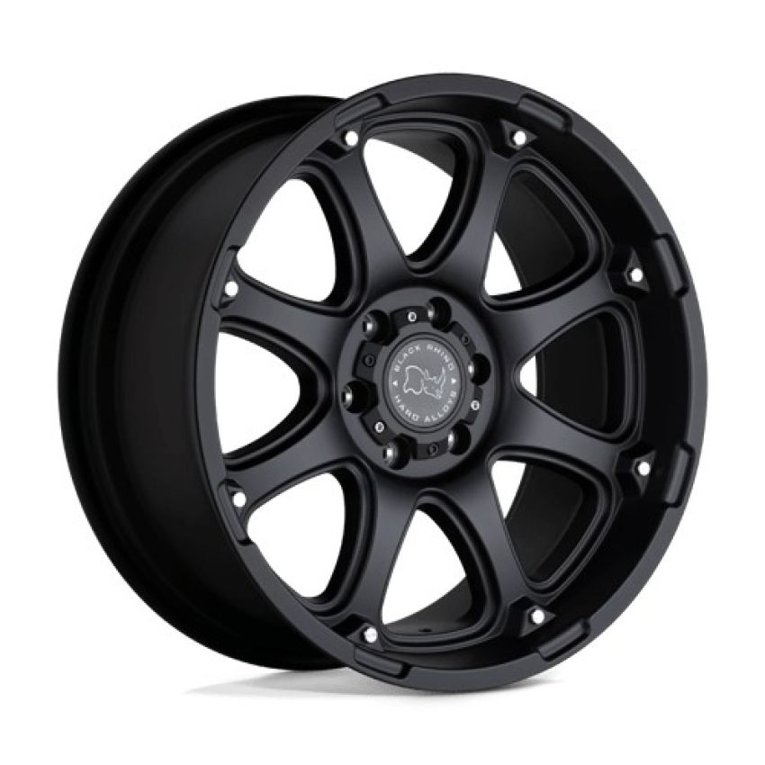 BLACK RHINO HARD ALLOYS BR GLAMIS 17X9 8X165 -12 122 M-BLK