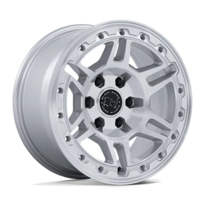 BLACK RHINO HARD ALLOYS VANGUARD 17X8.5 6X5.5 106 +25 GSLV MC-FC