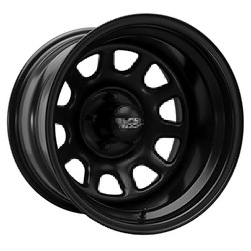 BLACK ROCK 942B Black D-Window Wheel 16x7 5x135 88.14 +00
