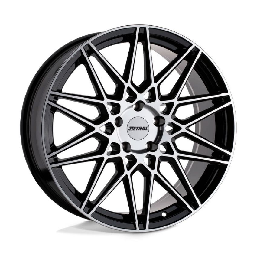 PE P3C 20X8.5 5X120 76 G-BLK MACH +35