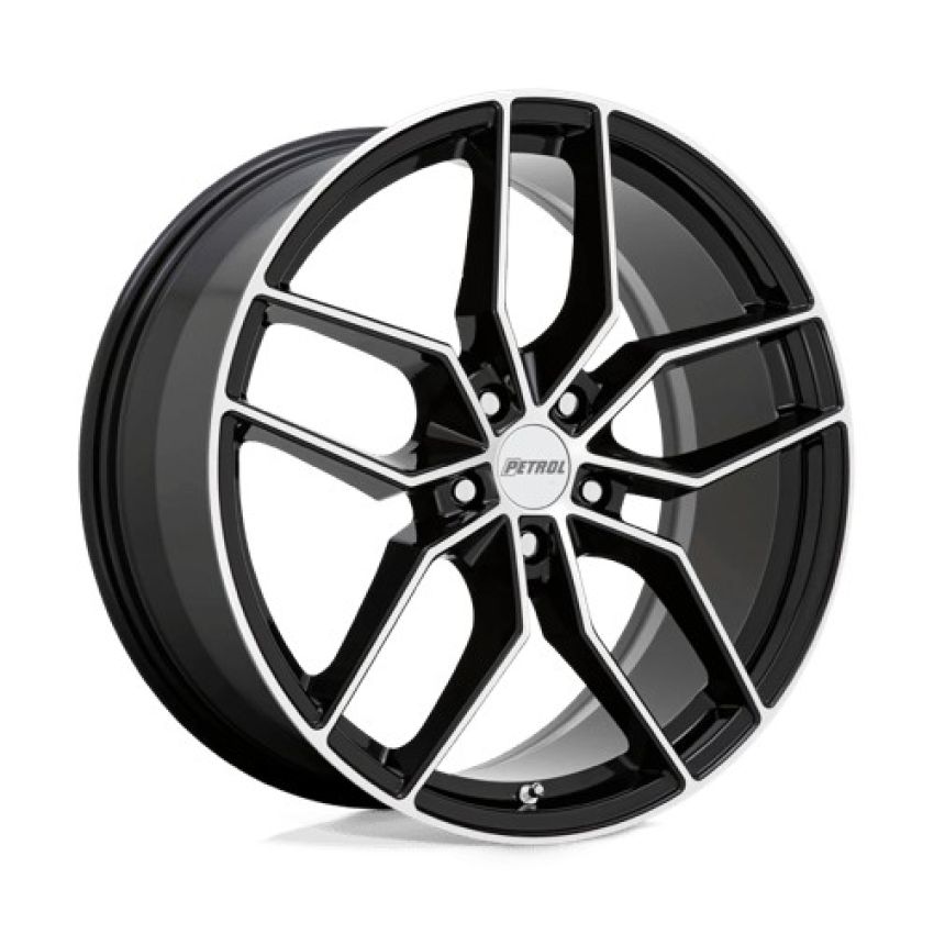 PETROL PE P5C 20X8.5 5X120 76 G-BLK MACH +35